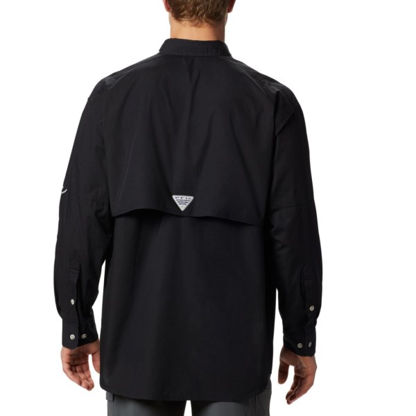 Kosele Columbia PFG Bonehead Long Sleeve Panske Čierne | SK-GOR-658942