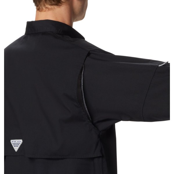 Kosele Columbia PFG Bonehead Long Sleeve Panske Čierne | SK-GOR-658942