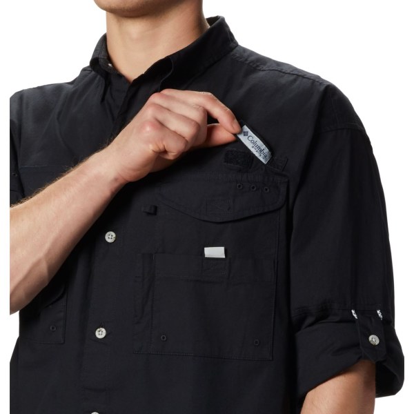 Kosele Columbia PFG Bonehead Long Sleeve Panske Čierne | SK-GOR-658942