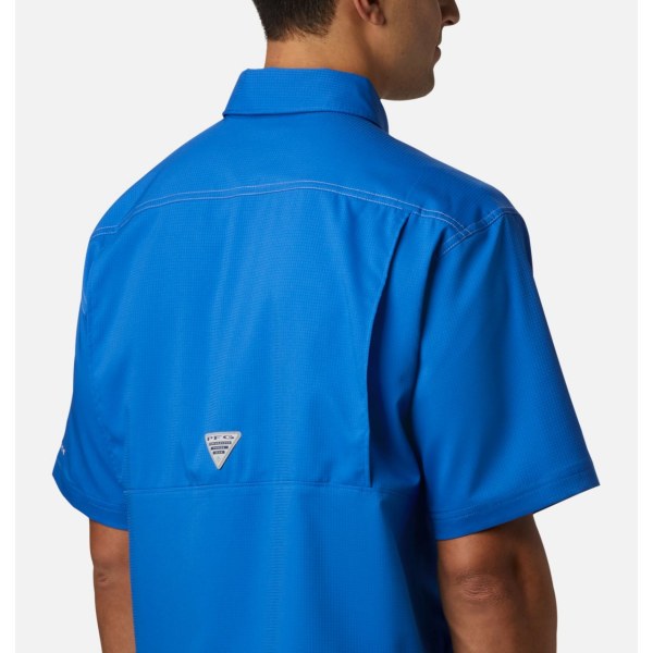Kosele Columbia PFG Low Drag Offshore Kratke Sleeve Big Panske Modre | SK-OYC-581230