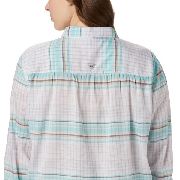 Kosele Columbia PFG Sun Drifter II Long Sleeve Plus Size Damske Viacfarebný | SK-KXR-537190