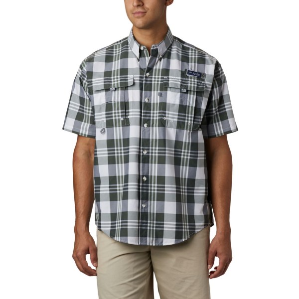 Kosele Columbia PFG Super Bahama Kratke Sleeve Panske Čierne Viacfarebný | SK-VLP-513897