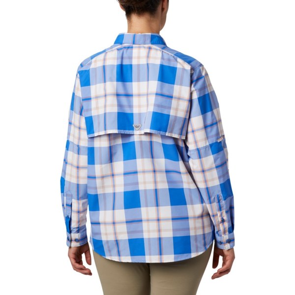 Kosele Columbia PFG Super Bahama Long Sleeve Damske Modre | SK-KBT-716439