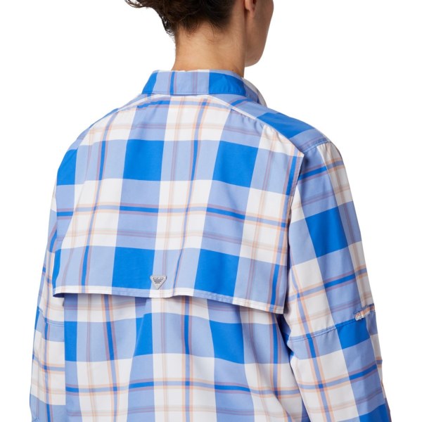Kosele Columbia PFG Super Bahama Long Sleeve Damske Modre | SK-KBT-716439