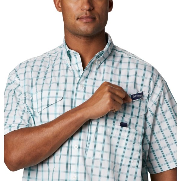 Kosele Columbia PFG Super Bonehead Klasické Kratke Sleeve Panske Námornícka Modrá | SK-AZE-514398