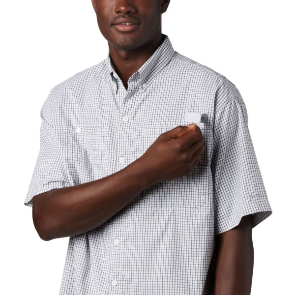 Kosele Columbia PFG Super Tamiami Kratke Sleeve Panske Čierne | SK-TFV-984261
