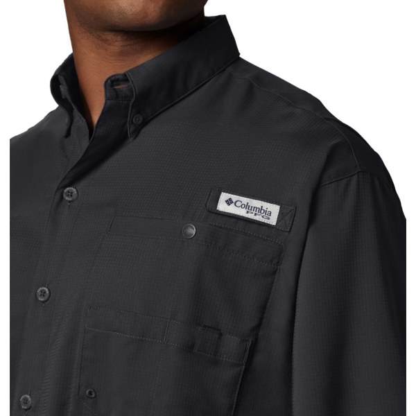 Kosele Columbia PFG Tamiami II Kratke Sleeve Vysoke Panske Čierne | SK-FMV-652801