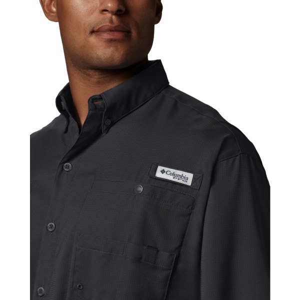 Kosele Columbia PFG Tamiami II Kratke Sleeve Panske Čierne | SK-GVO-837240