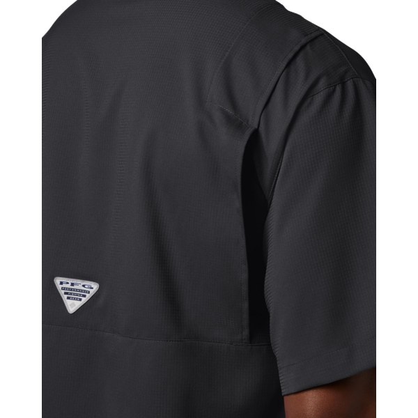 Kosele Columbia PFG Tamiami II Kratke Sleeve Panske Čierne | SK-GVO-837240