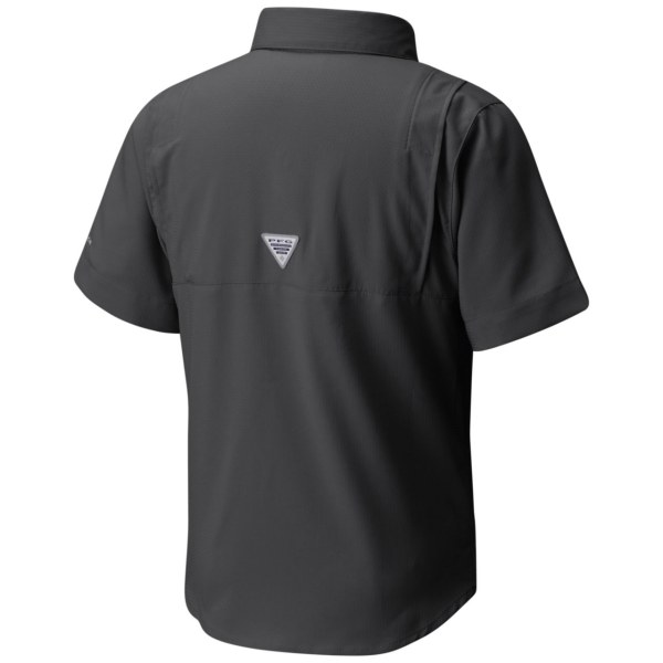 Kosele Columbia PFG Tamiami Kratke Sleeve Chlapcenske Čierne | SK-NUL-086254