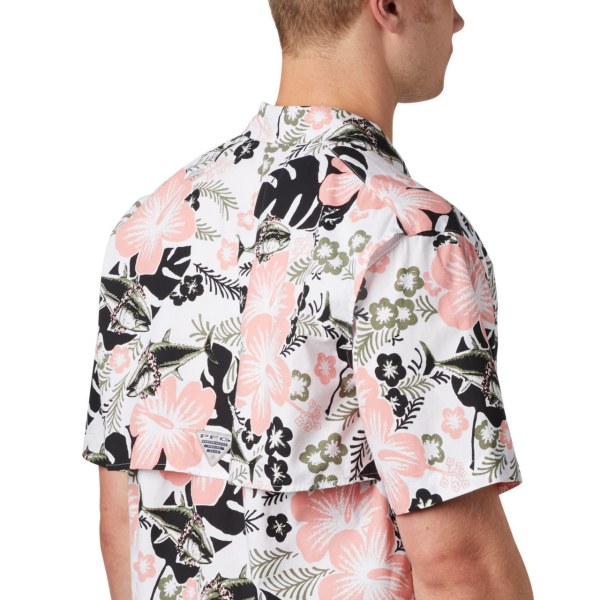 Kosele Columbia PFG Trollers Best Kratke Sleeve Vysoke Panske Čierne | SK-WFI-324096