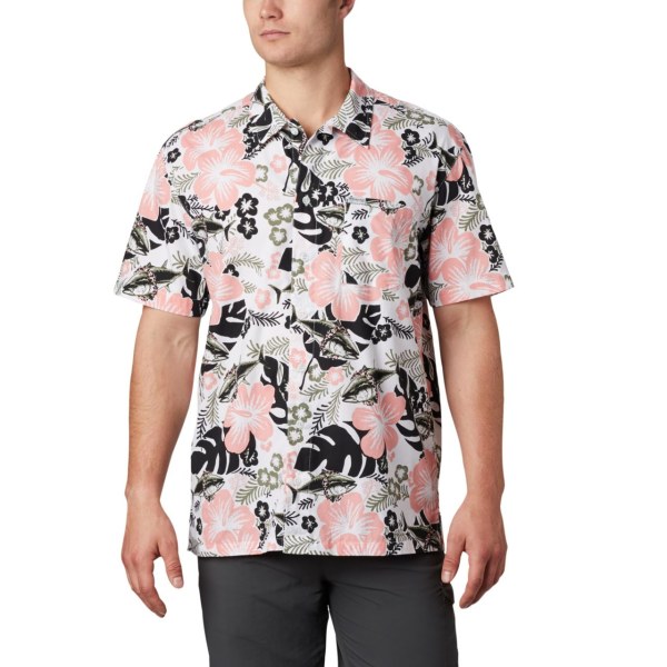 Kosele Columbia PFG Trollers Best Kratke Sleeve Vysoke Panske Čierne | SK-WFI-324096