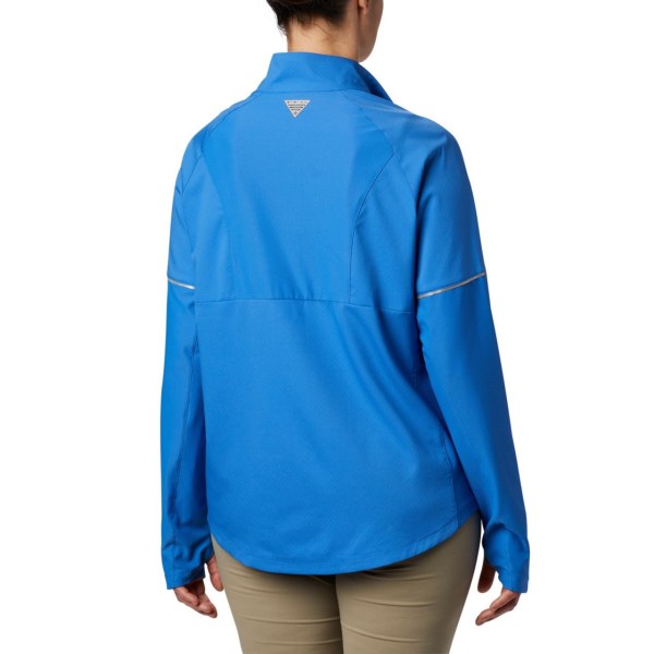 Kosele Columbia PFG Ultimate Catch ZERO Long Sleeve Hybrid Damske Modre | SK-IOH-742518