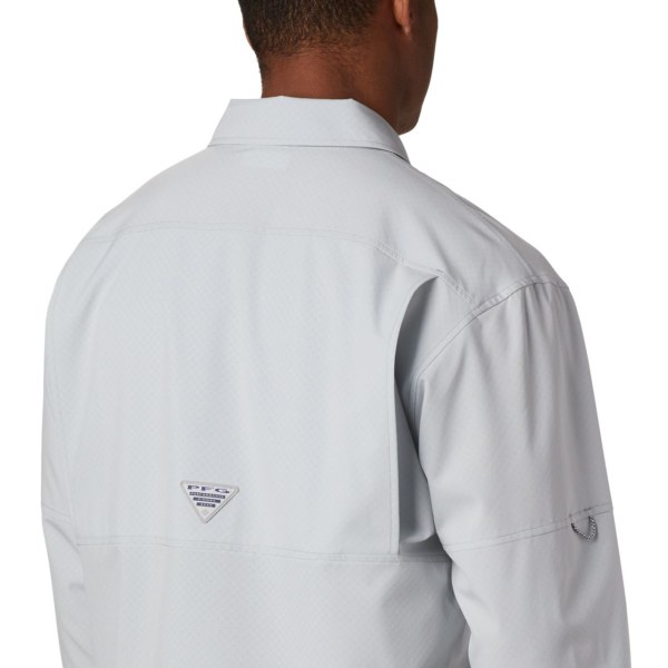 Kosele Columbia PFG Zero Rules Woven Long Sleeve Panske Siva | SK-ZIE-167532