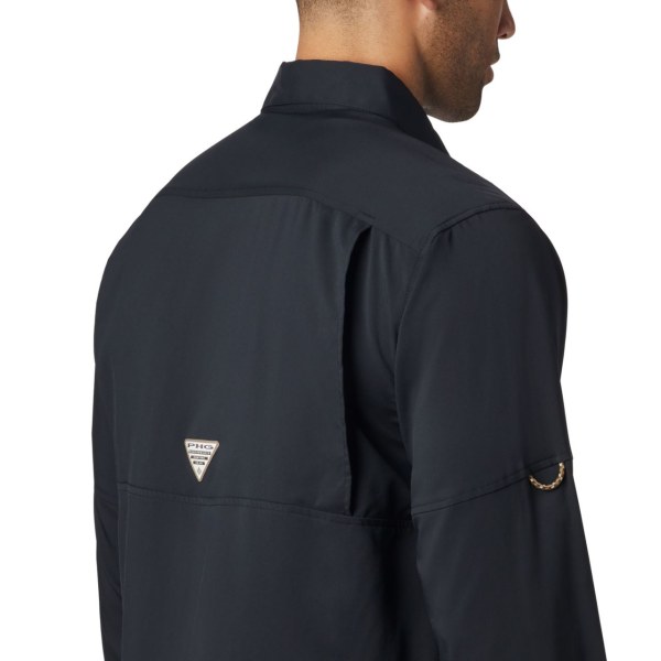 Kosele Columbia PHG Bucktail Long Sleeve Woven Panske Čierne | SK-HJX-438506