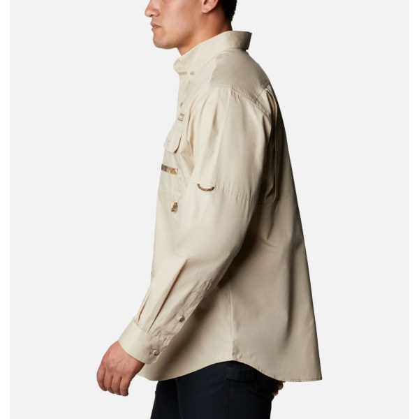 Kosele Columbia PHG Sharptail Long Sleeve Panske Hnedožltý | SK-MCQ-609734