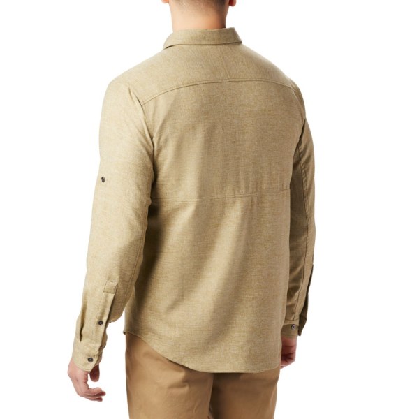 Kosele Columbia Pilsner Lodge II Long Sleeve Panske Olivovo Zelená Hnede | SK-XNU-938650