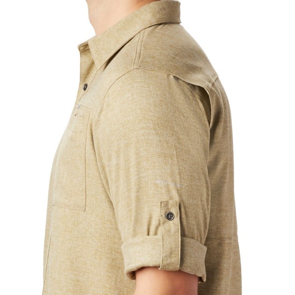 Kosele Columbia Pilsner Lodge II Long Sleeve Panske Olivovo Zelená Hnede | SK-XNU-938650