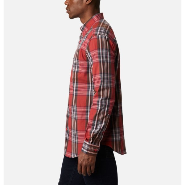 Kosele Columbia Rapid Rivers II Long Sleeve Panske Modre Červené Viacfarebný | SK-THU-503942