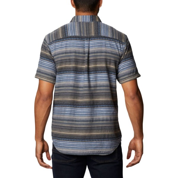 Kosele Columbia Red Bird Falls Kratke Sleeve Panske Modre | SK-BWG-012589