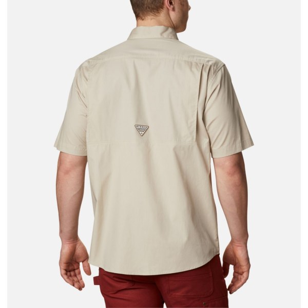 Kosele Columbia Sharptail Kratke Sleeve Panske Hnedožltý | SK-SXK-849260