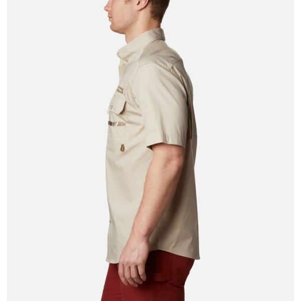 Kosele Columbia Sharptail Kratke Sleeve Panske Hnedožltý | SK-SXK-849260