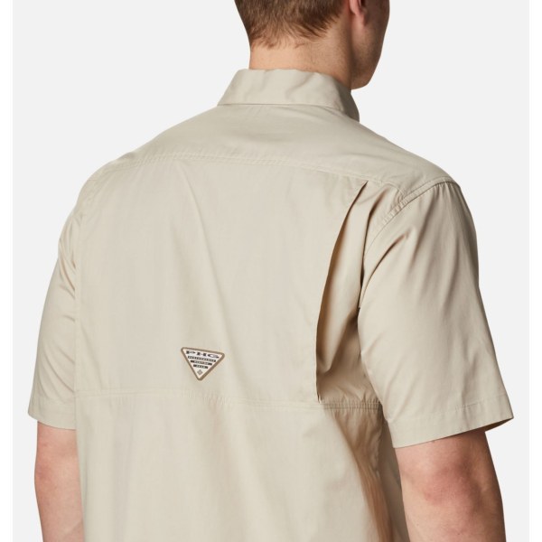 Kosele Columbia Sharptail Kratke Sleeve Panske Hnedožltý | SK-SXK-849260
