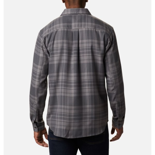 Kosele Columbia Silver Ridge 2.0 Flannel Panske Tmavo Siva | SK-NSY-604597