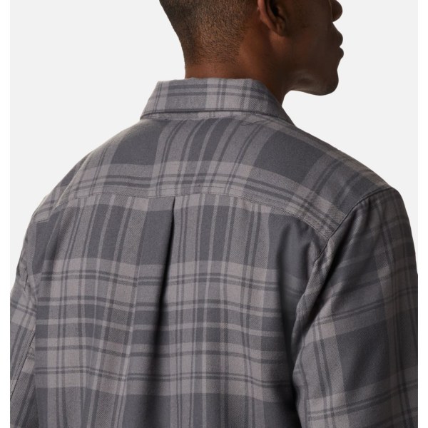 Kosele Columbia Silver Ridge 2.0 Flannel Panske Tmavo Siva | SK-NSY-604597