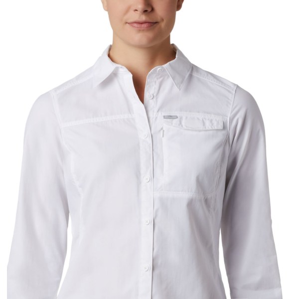Kosele Columbia Silver Ridge 2.0 Long Sleeve Damske Biele | SK-BOQ-409687