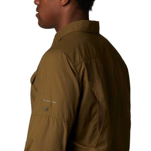 Kosele Columbia Silver Ridge 2.0 Long Sleeve Panske Olivovo Zelená Hnede | SK-UNV-410968