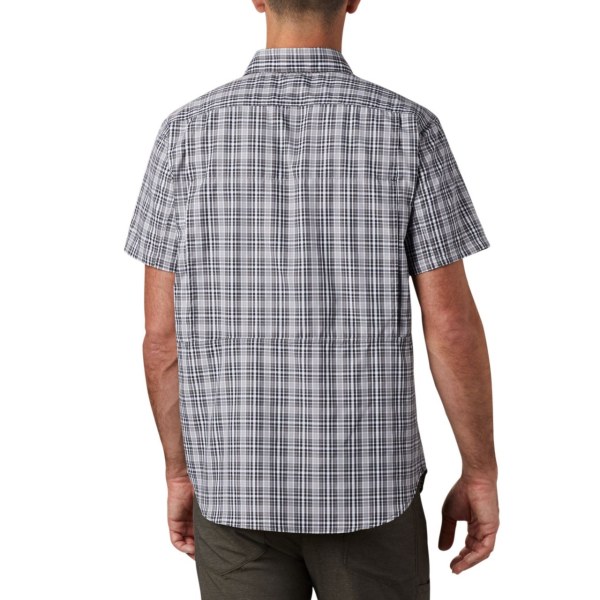 Kosele Columbia Silver Ridge 2.0 Multi Plaid Kratke Sleeve Panske Čierne | SK-OFM-142806