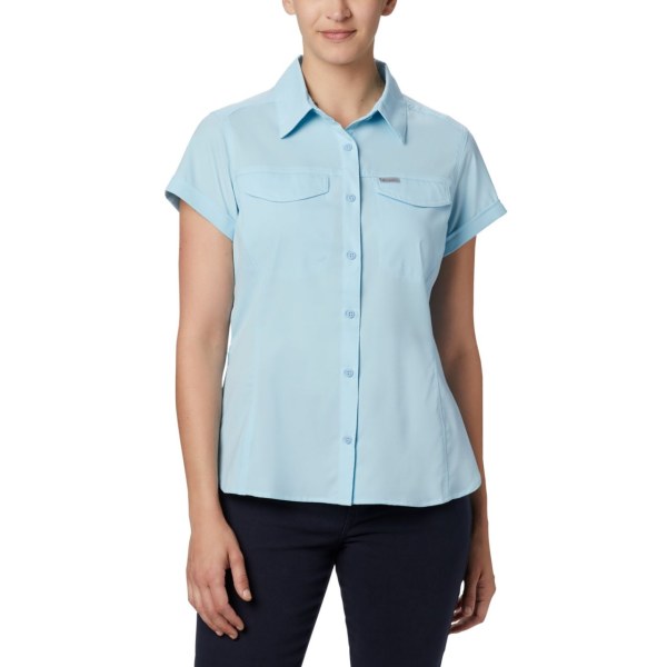 Kosele Columbia Silver Ridge Lite Kratke Sleeve Damske Modre | SK-BGT-394612