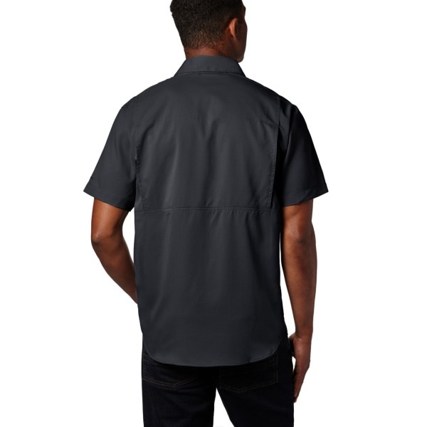 Kosele Columbia Silver Ridge Lite Kratke Sleeve Panske Čierne | SK-EFP-685971