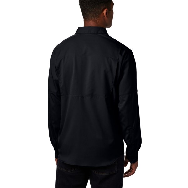 Kosele Columbia Silver Ridge Lite Long Sleeve Panske Čierne | SK-HNU-751249