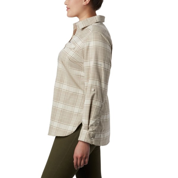 Kosele Columbia Silver Ridge Long Sleeve Flannel Top Plus Size Damske Viacfarebný | SK-GPM-152498