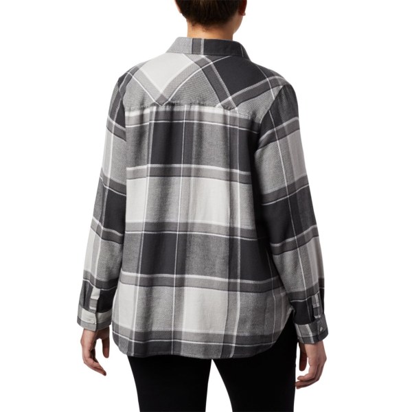 Kosele Columbia Simply Put II Flannel Plus Size Damske Tmavo Siva | SK-LBX-765082