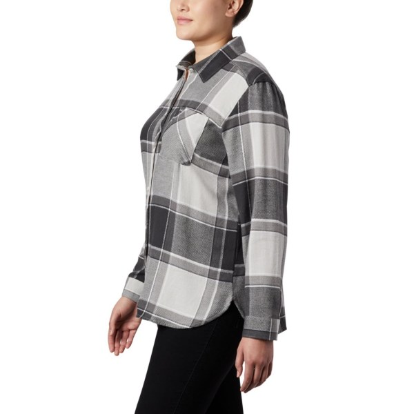 Kosele Columbia Simply Put II Flannel Plus Size Damske Tmavo Siva | SK-LBX-765082
