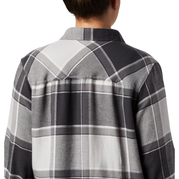 Kosele Columbia Simply Put II Flannel Plus Size Damske Tmavo Siva | SK-LBX-765082