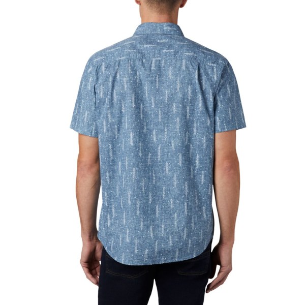 Kosele Columbia Summer Chill Kratke Sleeve Panske Modre | SK-IOR-598714