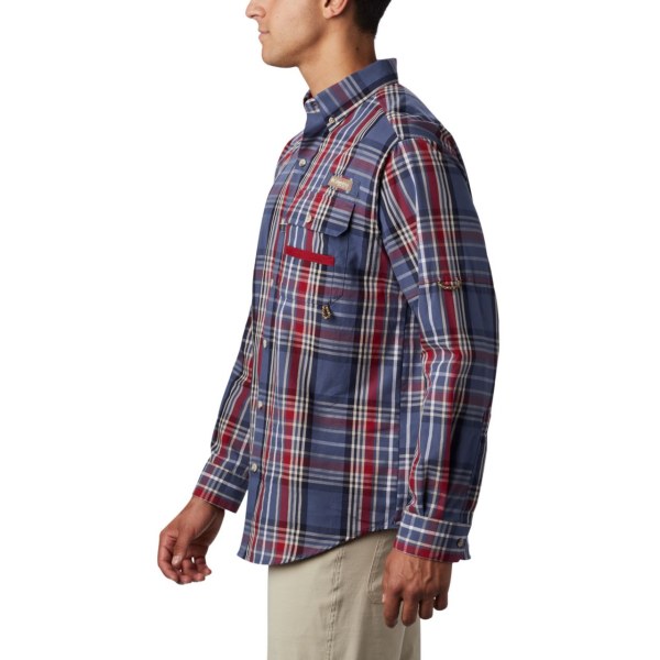 Kosele Columbia Super Sharptail Long Sleeve Panske Hnede | SK-QFX-537120