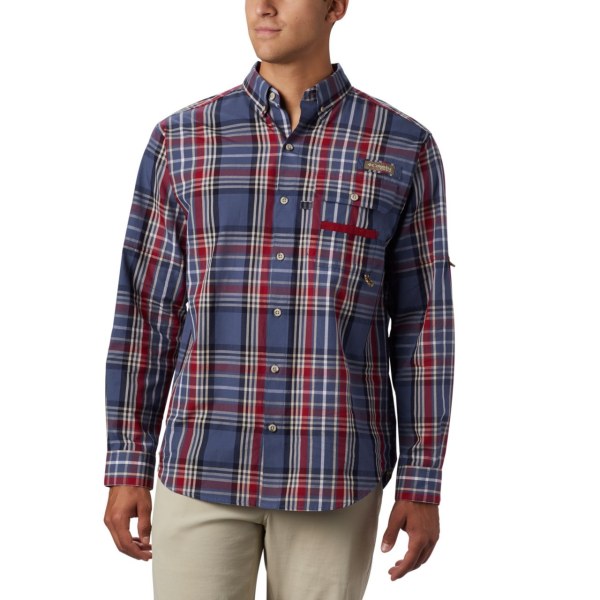 Kosele Columbia Super Sharptail Long Sleeve Panske Hnede | SK-QFX-537120