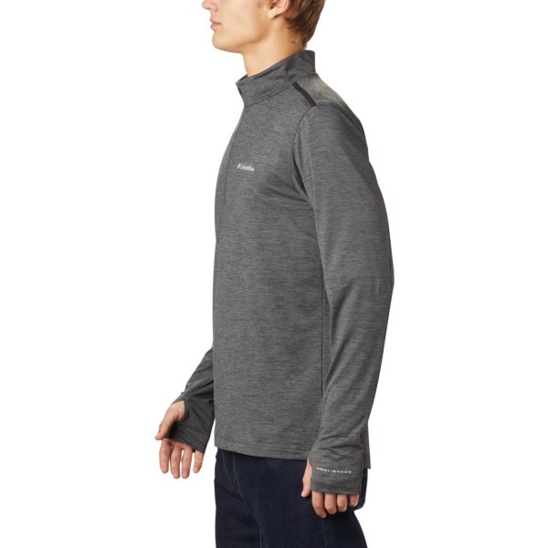 Kosele Columbia Tech Trailove 1/4 Zip Panske Tmavo Siva | SK-LOC-635021