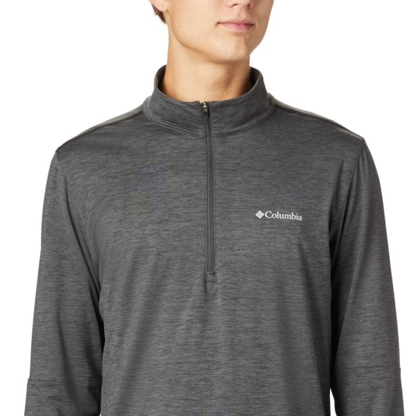 Kosele Columbia Tech Trailove 1/4 Zip Panske Tmavo Siva | SK-LOC-635021