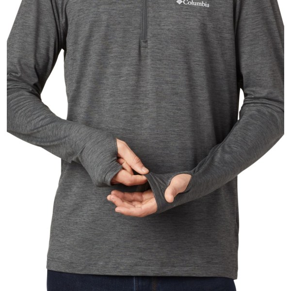 Kosele Columbia Tech Trailove 1/4 Zip Panske Tmavo Siva | SK-LOC-635021