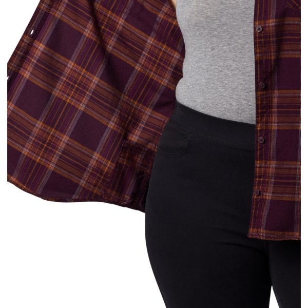 Kosele Columbia Times Two Corduroy Long Sleeve Plus Size Damske Čierne Ruzove | SK-CWH-638419