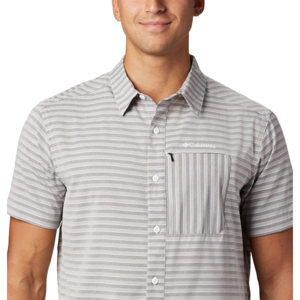 Kosele Columbia Twisted Creek II Kratke Sleeve Panske Čierne | SK-JQT-328967