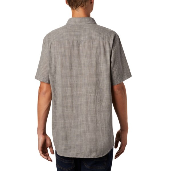 Kosele Columbia Under Exposure Yarn-Dye Kratke Sleeve Panske Siva | SK-JGV-073165