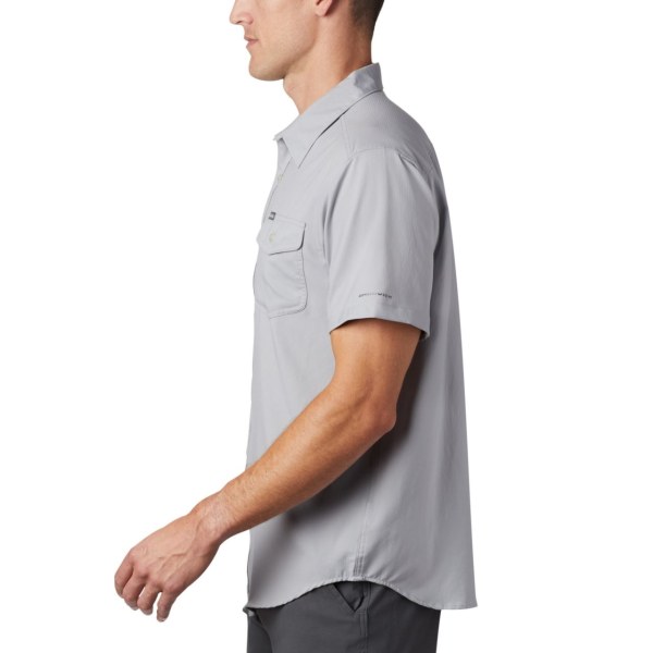 Kosele Columbia Utilizer II Solid Kratke Sleeve Vysoke Panske Siva | SK-GZQ-651409