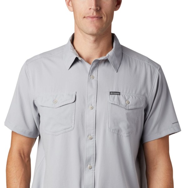 Kosele Columbia Utilizer II Solid Kratke Sleeve Vysoke Panske Siva | SK-GZQ-651409